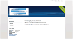 Desktop Screenshot of intern.heriburg-gymnasium.de