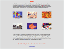 Tablet Screenshot of kunst.heriburg-gymnasium.de